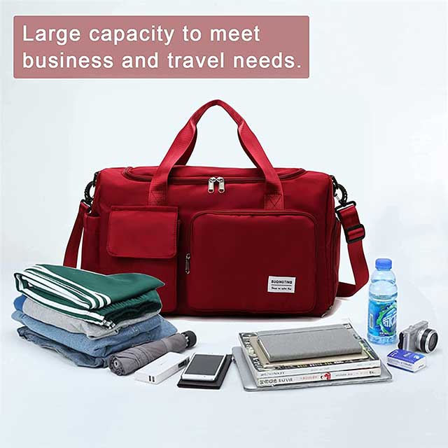 Women Gym Travel Carry-On Bag - Stylish & Spacious Workout Bag for Fitness, Sports, & Travel