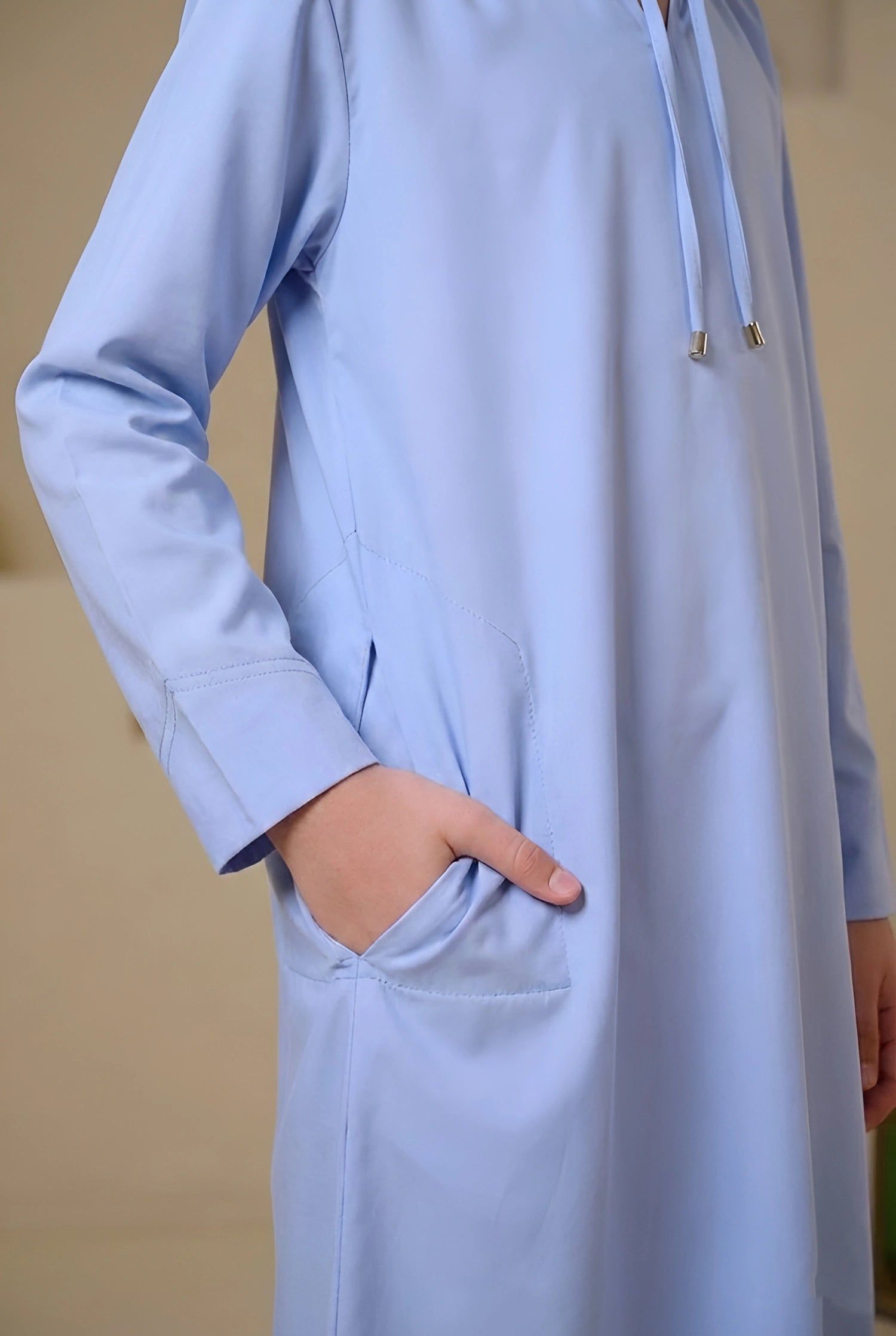 SAHIL Junior Kandura - Light Blue