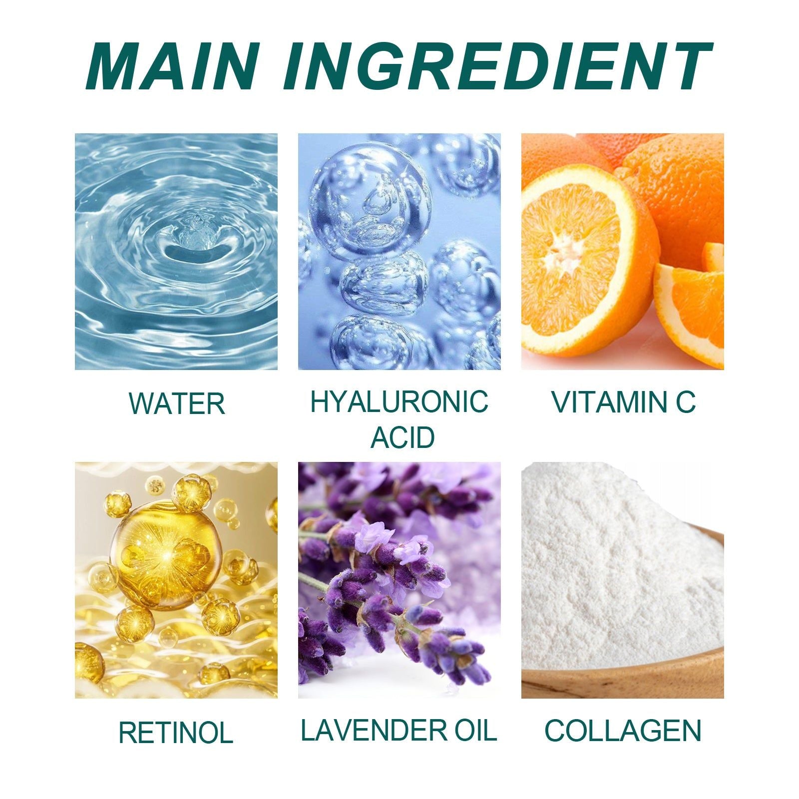 Hydrating Collagen Cream for Anti-Aging, Moisturizing, Brightening, Firming, Youthful Skin ,50ml