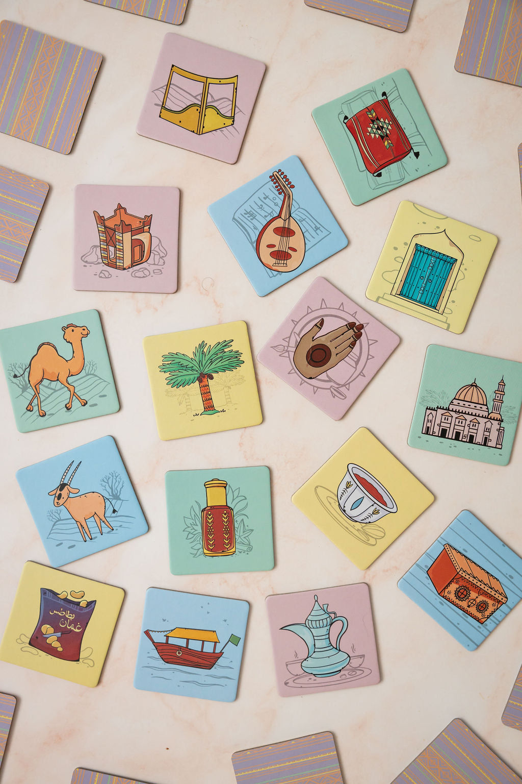 Arabic Memory Game Bundle