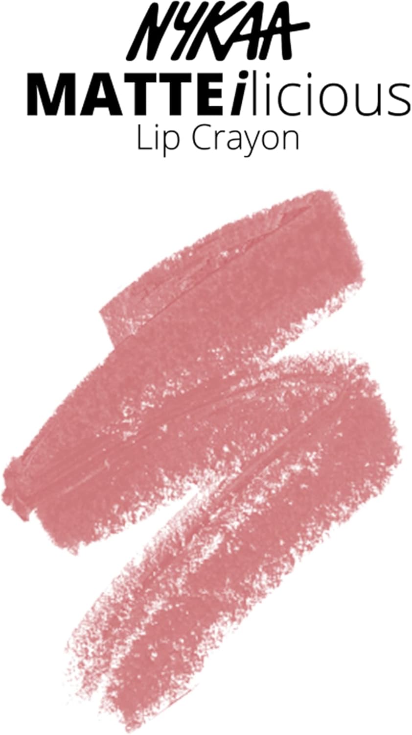 Nykaa Matteilicious lip crayon Lacy Luck 10