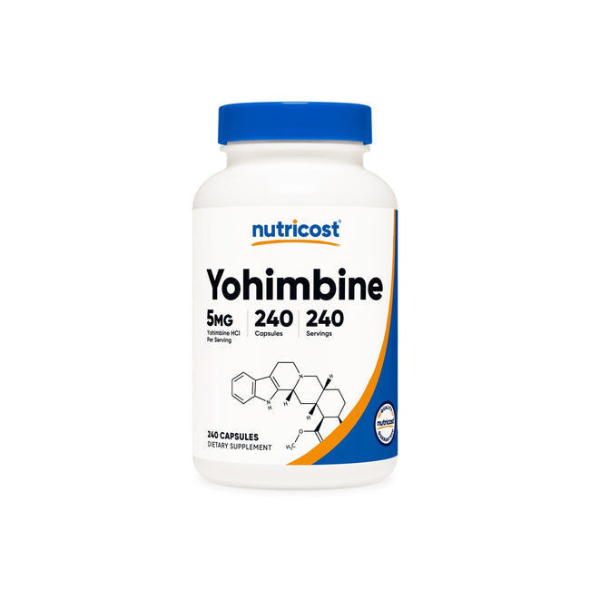 Nutricost Extra Strength Yohimbine HCl (5mg) - 120 Capsules