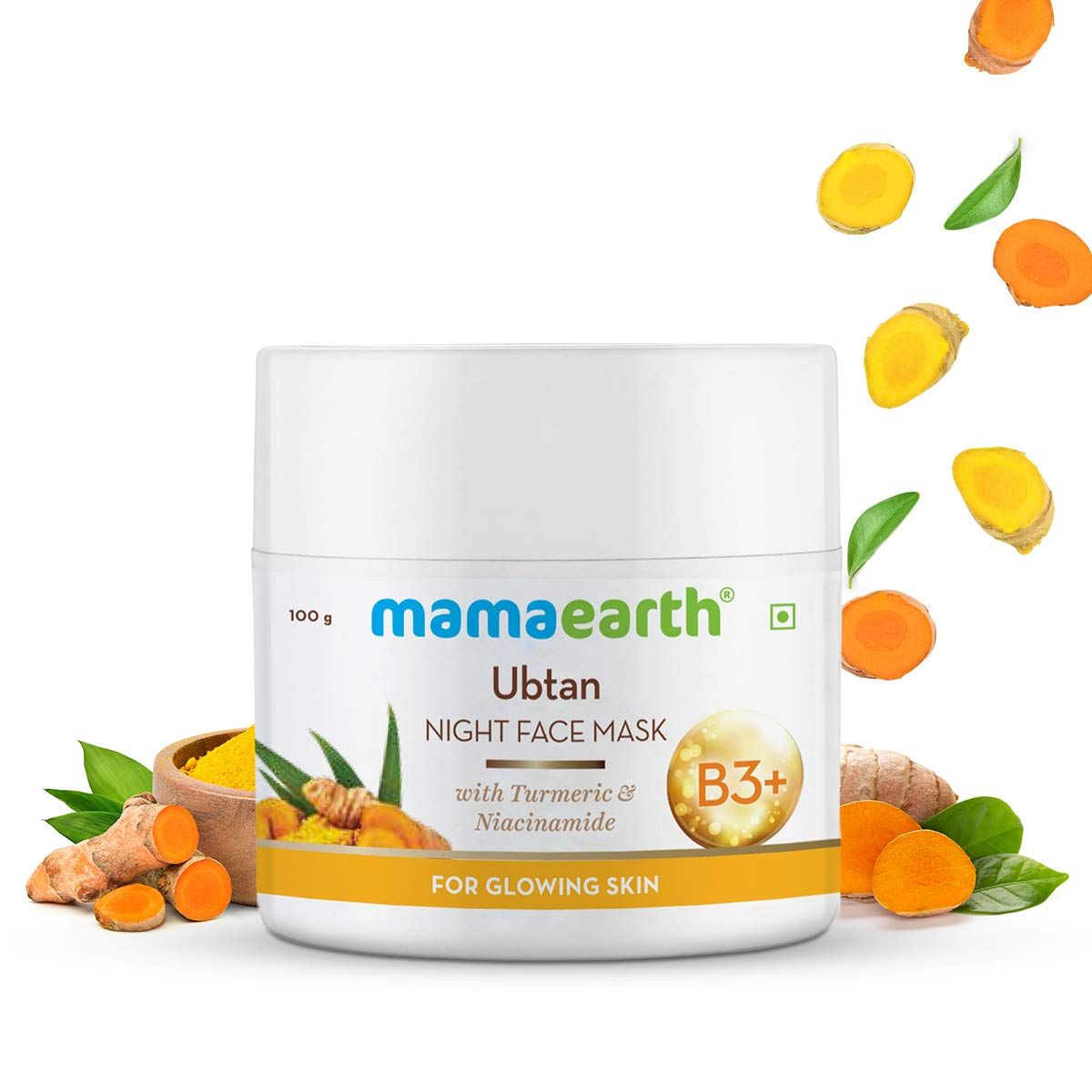 Mamaearth-ubtan Night Face Mask 100gm