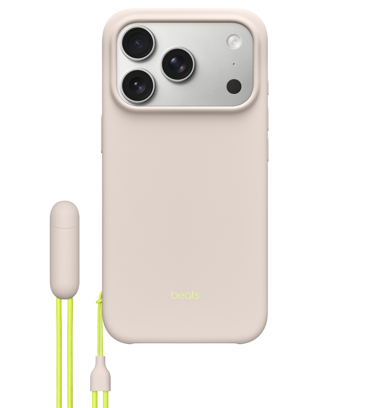 Beats iPhone 17 Pro Kickstand Case with MagSafe and Camera Control - Lime Stone