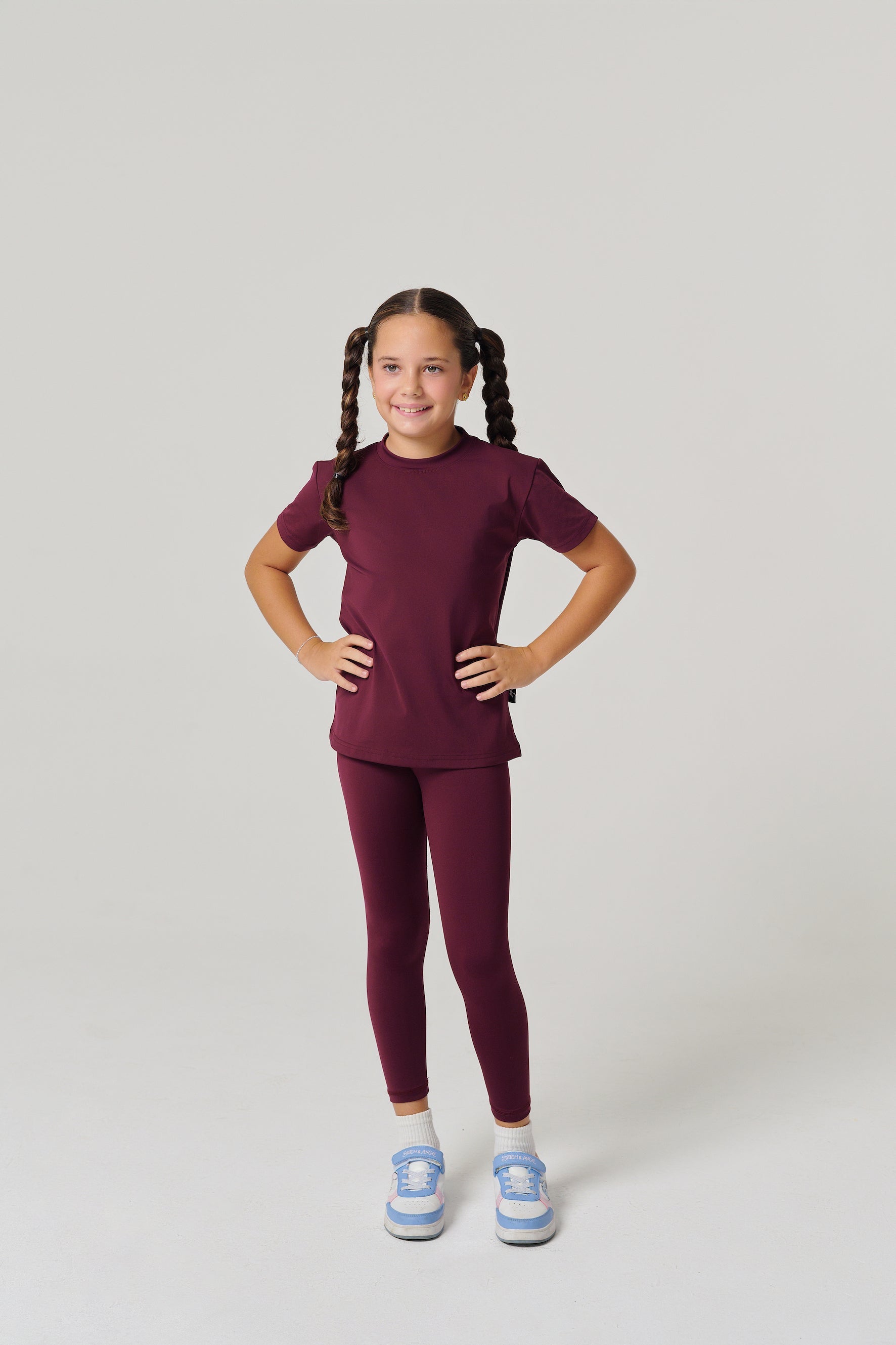 MULU Classic Unisex Kids T-shirt - Maroon