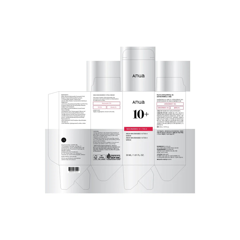 Niacinamide 10 TXA 4 Serum for Brightening and Dark Spots 30ml