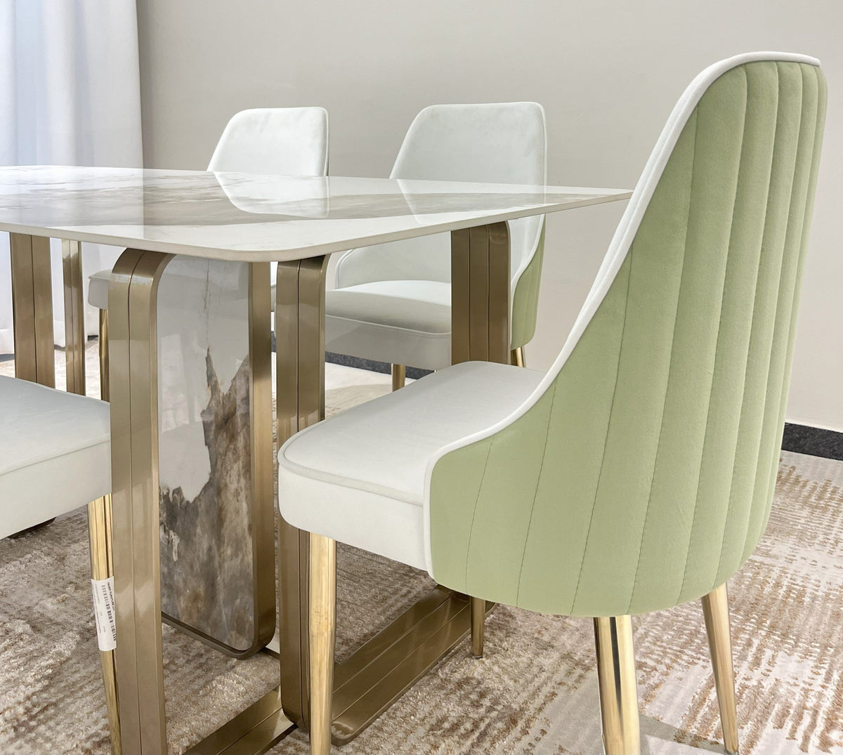 Double Pedestal Dining Table #1818