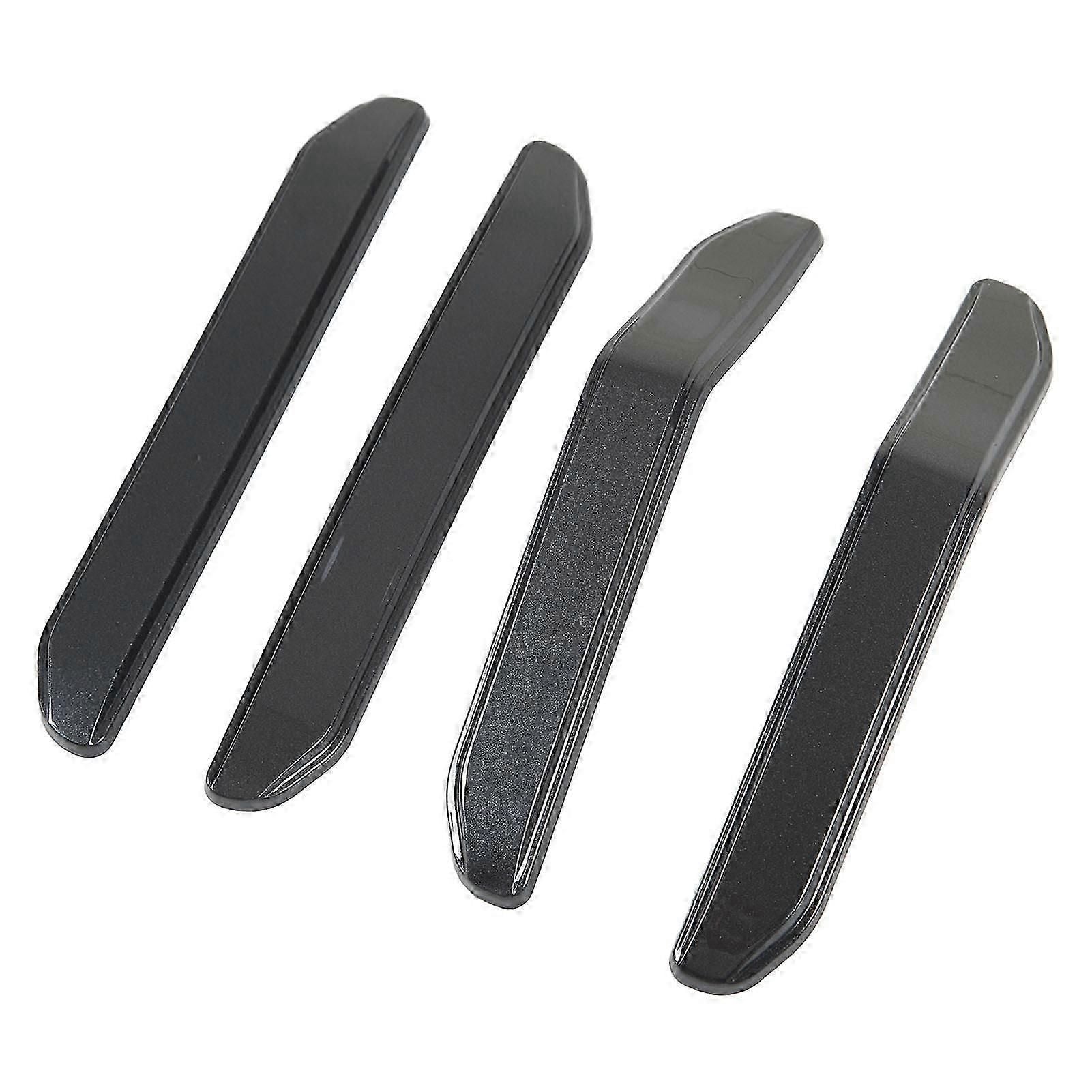4pcs Door Edge Guards Protector Crash Proof Car Door Corner Trim Strip Replacement For Tesla Model 3 2018 To 2023 Gray