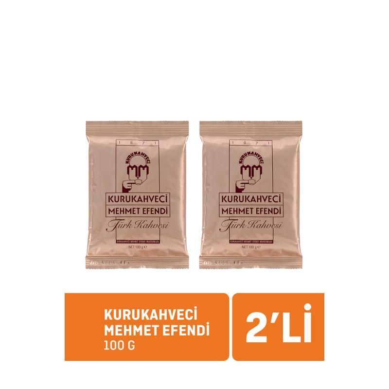 Turkish Coffee  Fresh Delicious Drink Pleasure Coffee 2 pcs 200 g