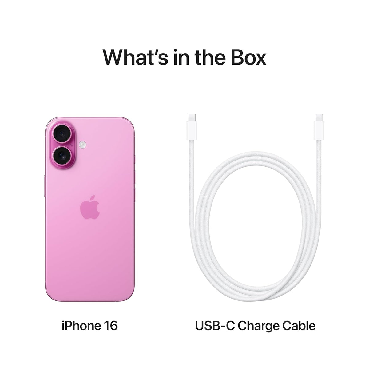 Apple iPhone 16 512GB Pink, 6.1" Super Retina XDR Display, A18 Chip, 48MP Dual Camera, 5G, iOS