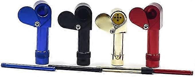 Portable Brass Proto Pipe CNC Machined Storage Tube with Poker Tool