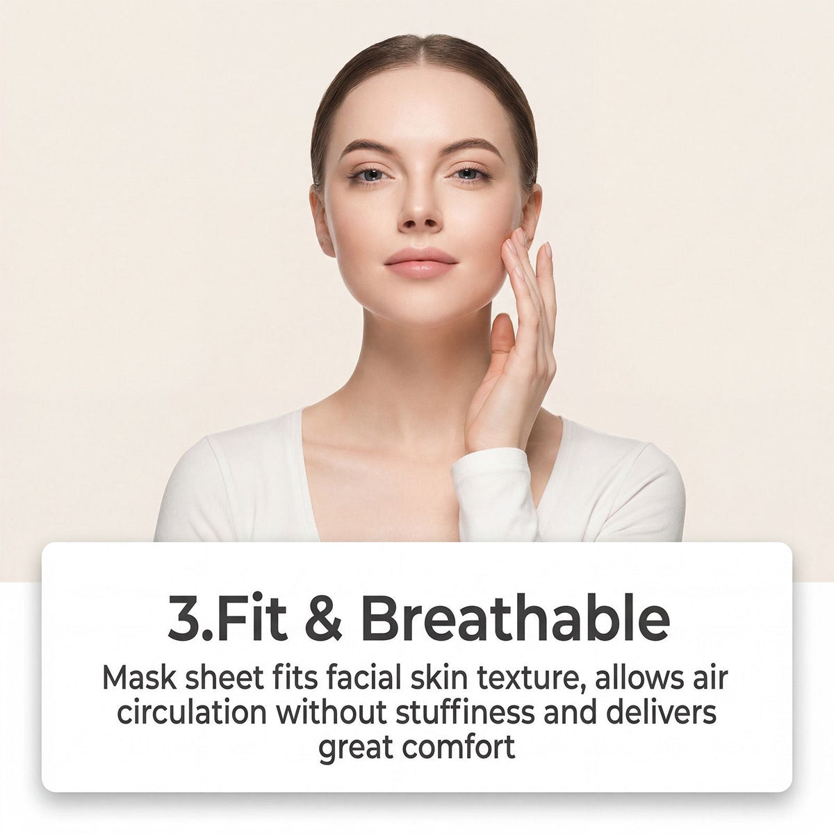 Hydrating Sheet Face Mask Set Moisturizing 5pcs