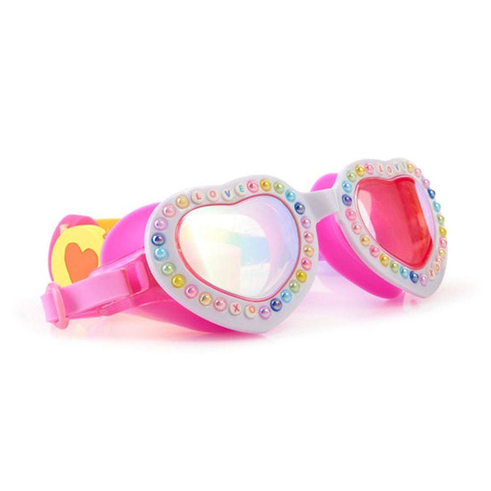 Bling2O Charmed Pearl Crush Swim Goggles Pink, 6+ years