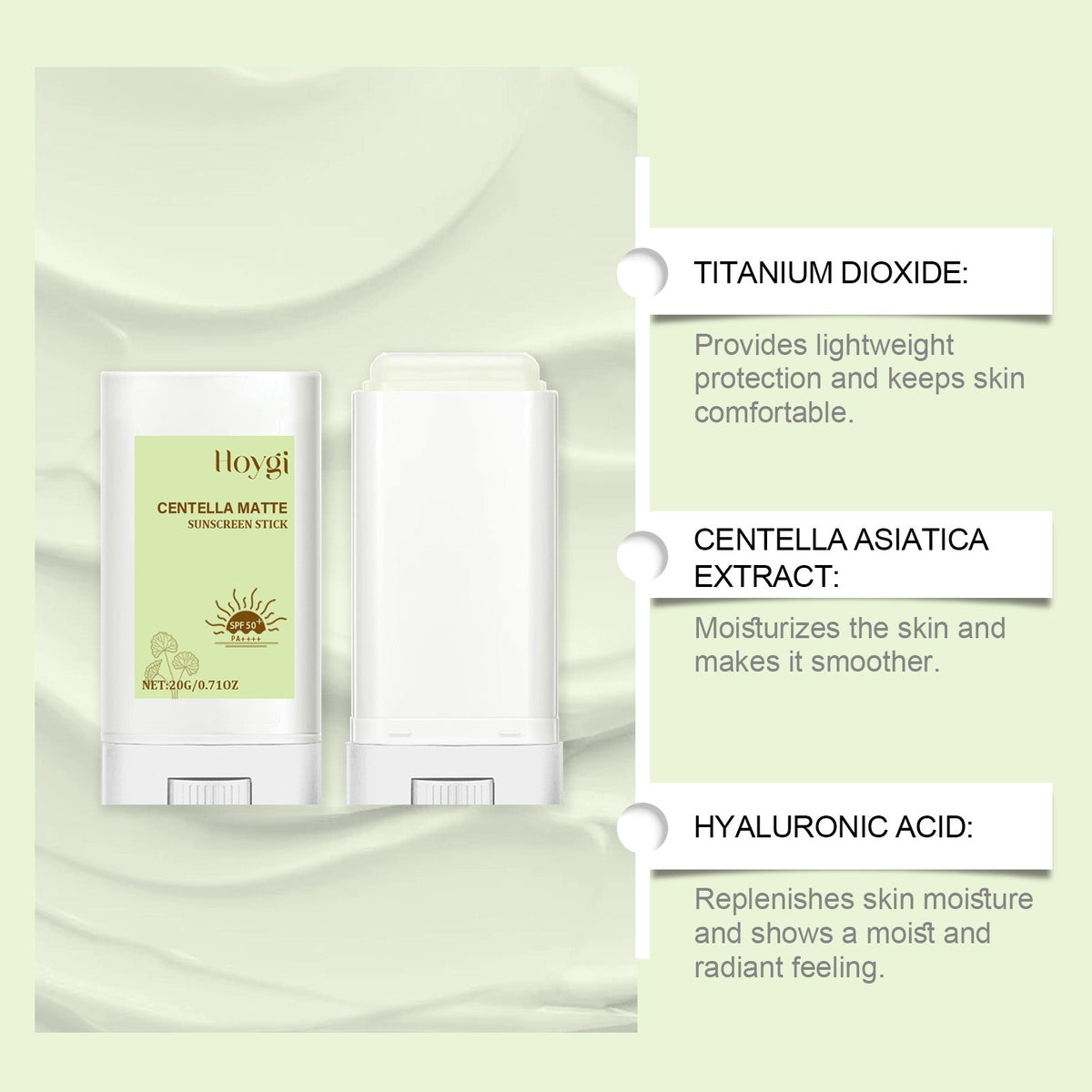 Cumulus Hydrating Body Protection Stick, UV Shield, Moisturizer, Brightening, Summer Outdoor Sunscreen ,20g