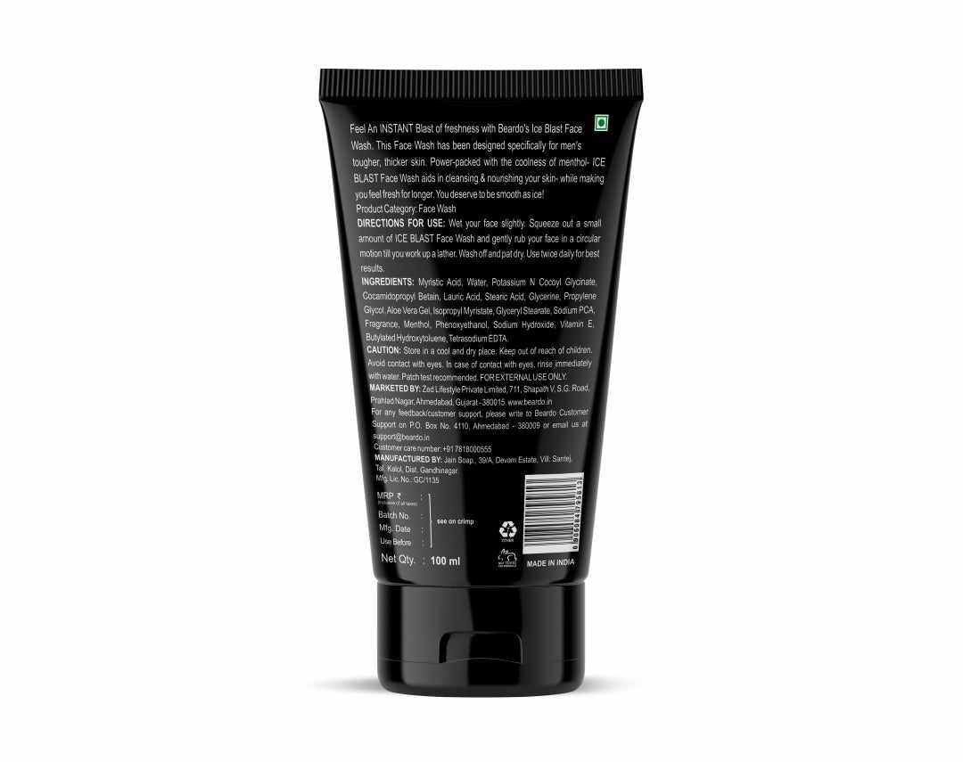 Beardo Ice Blast Face Wash 100ml