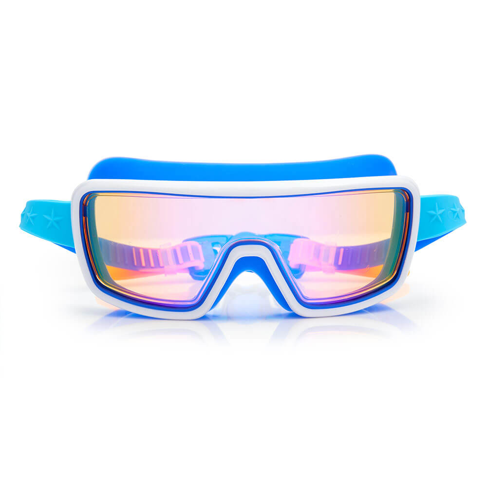 Bling2O Gadget Green Prismatic Swim Goggles, 5+ years