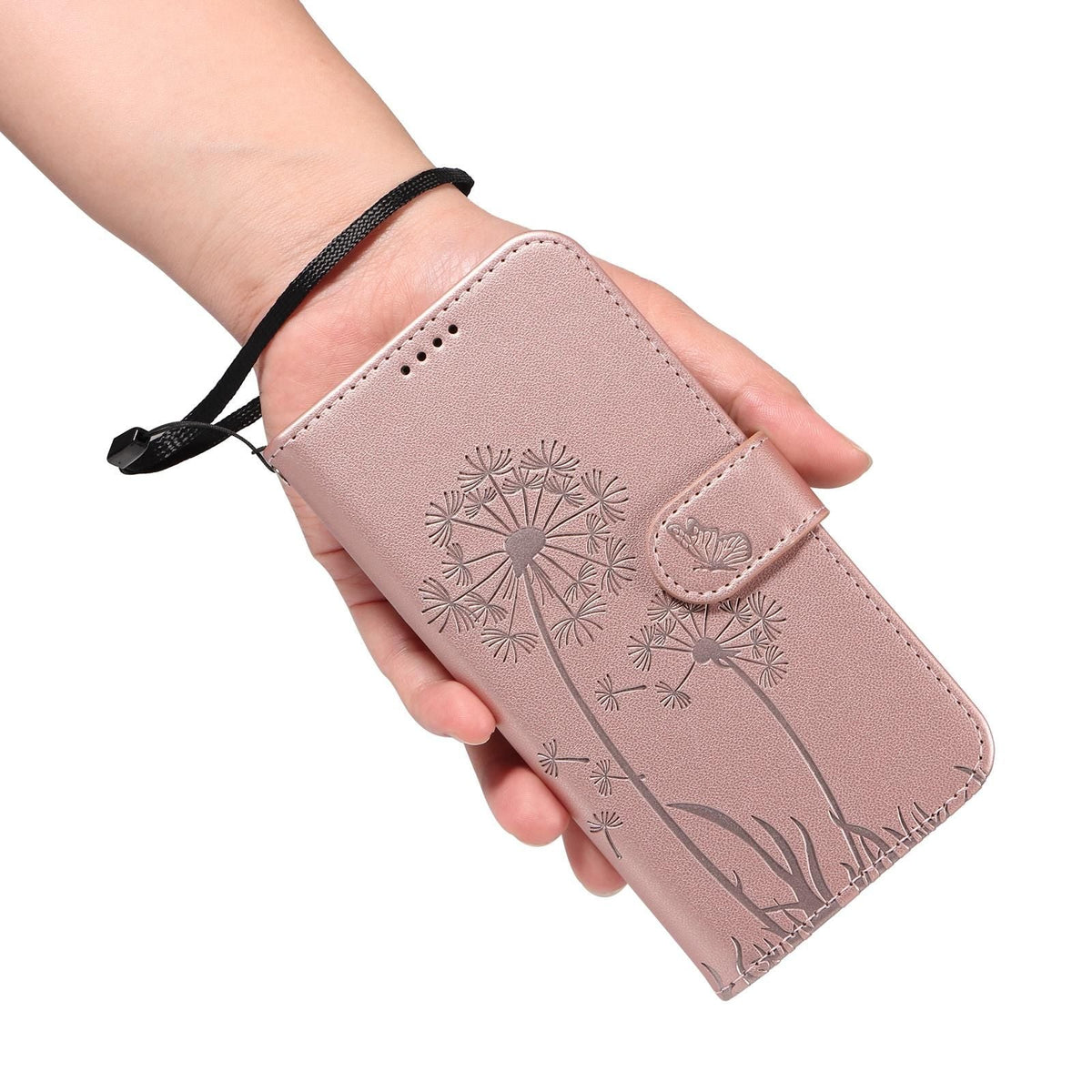 Dandelion Embossed Leather Case For OnePlus 13