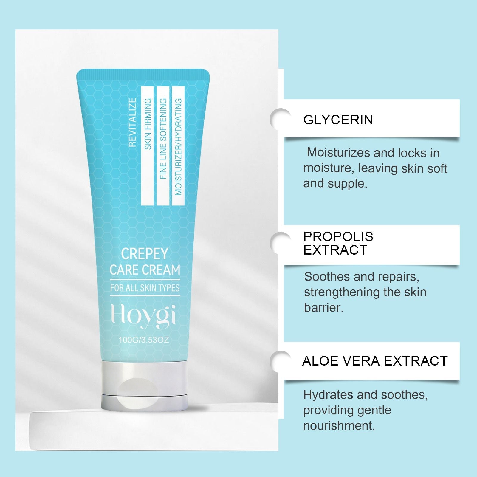 100g Face Moisturizer Cream with Nourishing and Smooth
