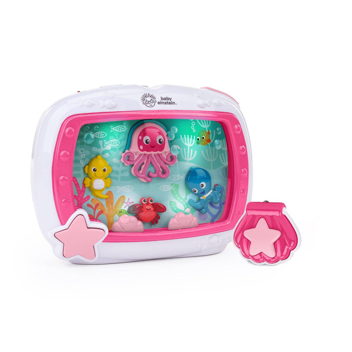 Baby Einstein Sea Dreams Soother Musical Crib Toy Machine, 0 months to 3 Years