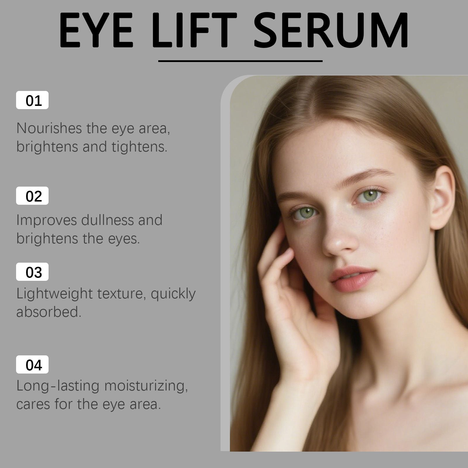 Roll On Eye Serum for Dark Circles & Fine Lines 10ml