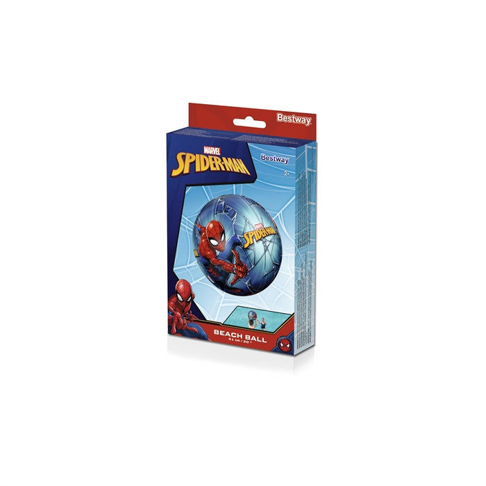 BWAY BEACH BALL SPIDERMAN 51CM