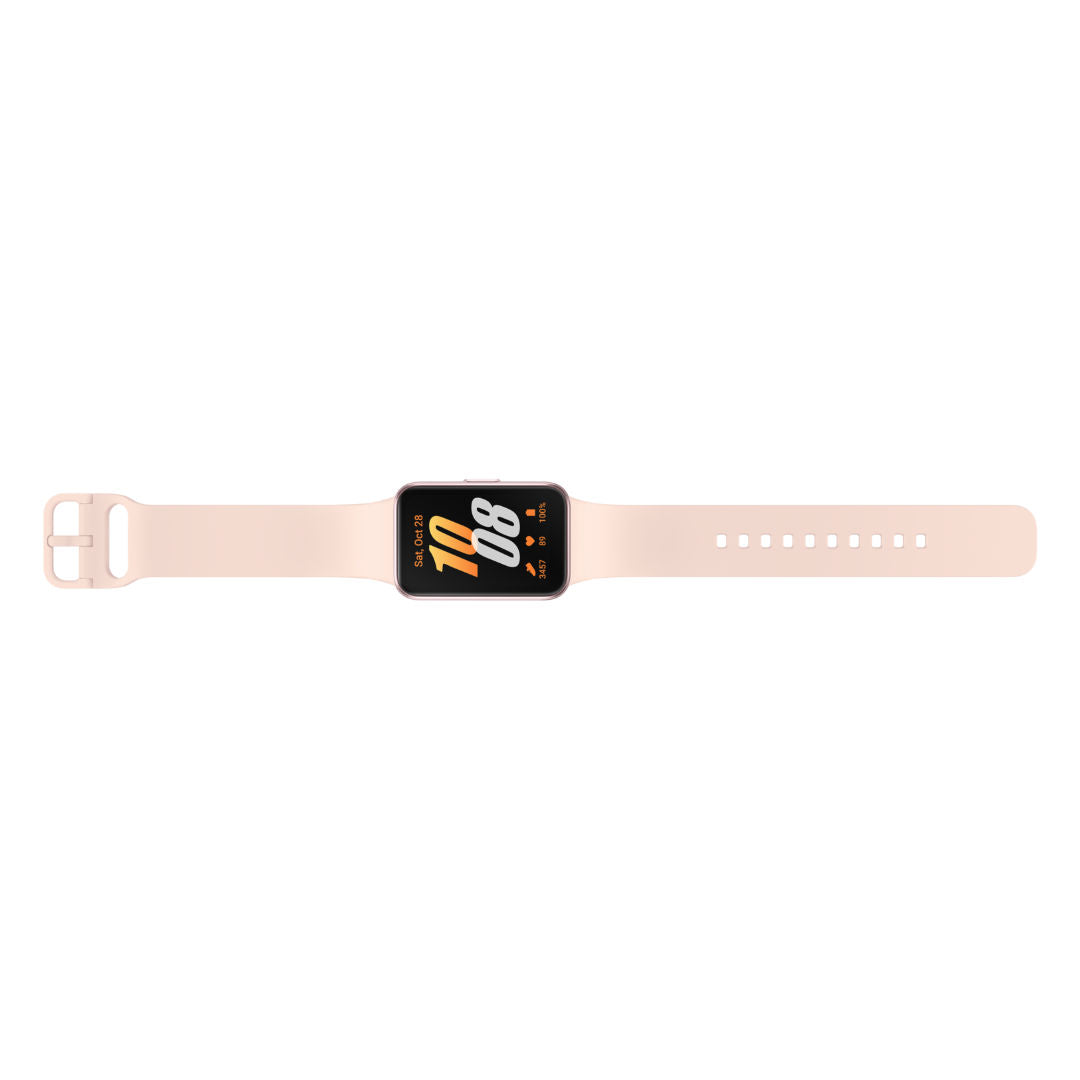 Samsung Galaxy Fit3 Smart Band, 1.6" AMOLED Display, Pink Gold, Bluetooth 5.3, SM-R390NIDAMEA