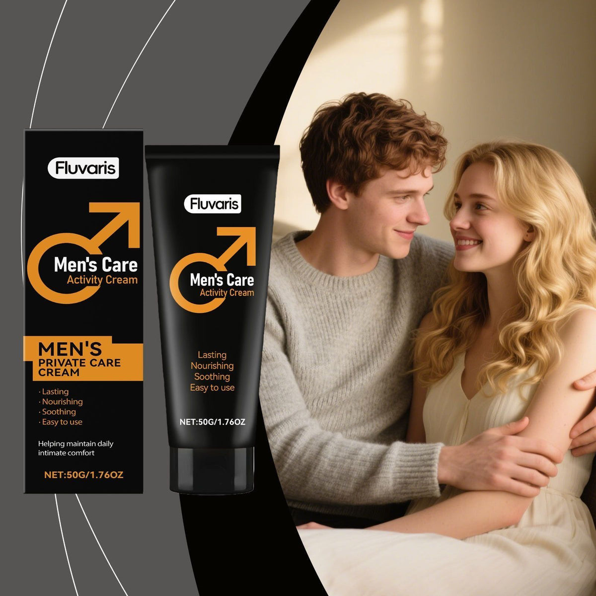 50g Mens Body Cream with Moisturizing and Skin Care