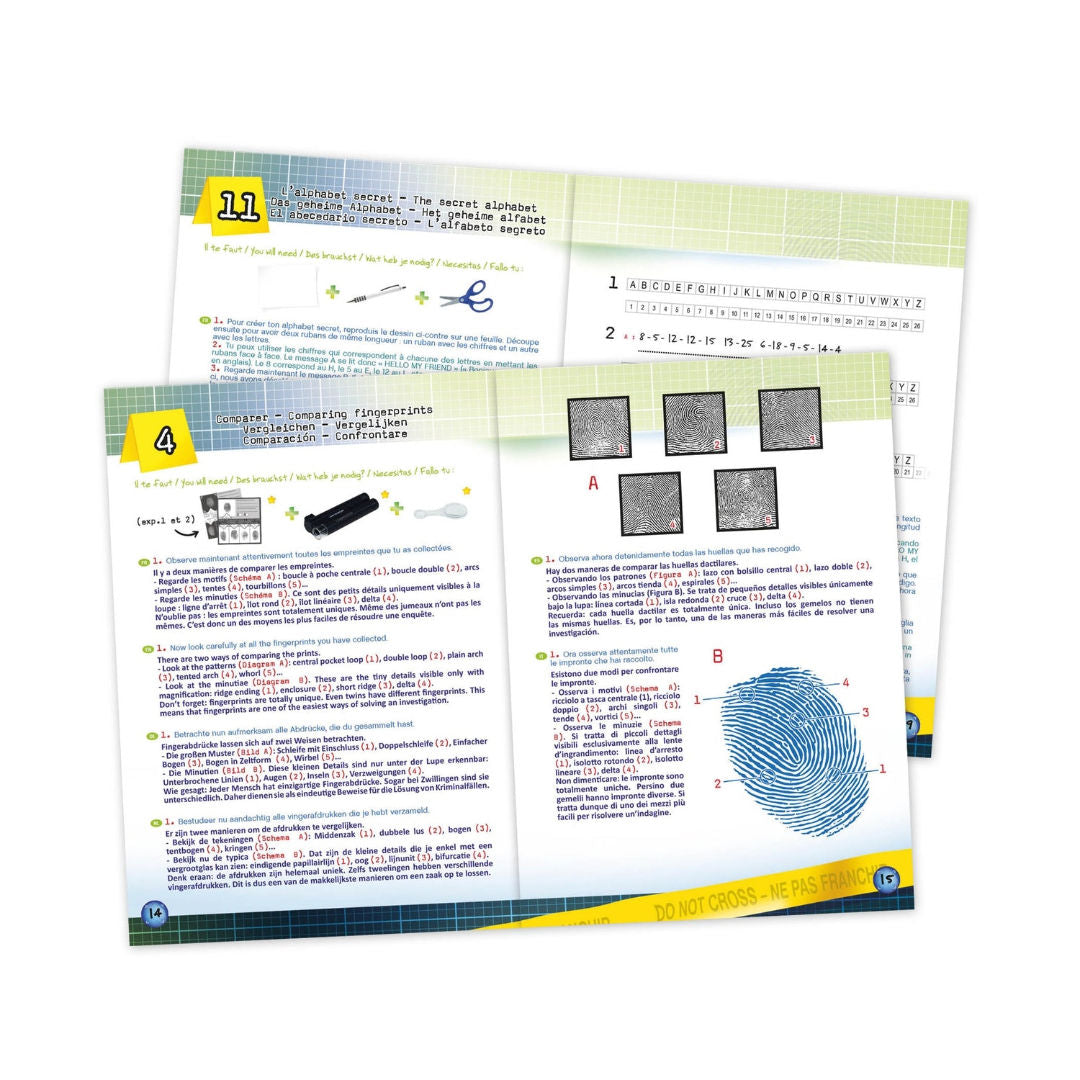 Buki France Fingerprints Science Kit, 8+ Years