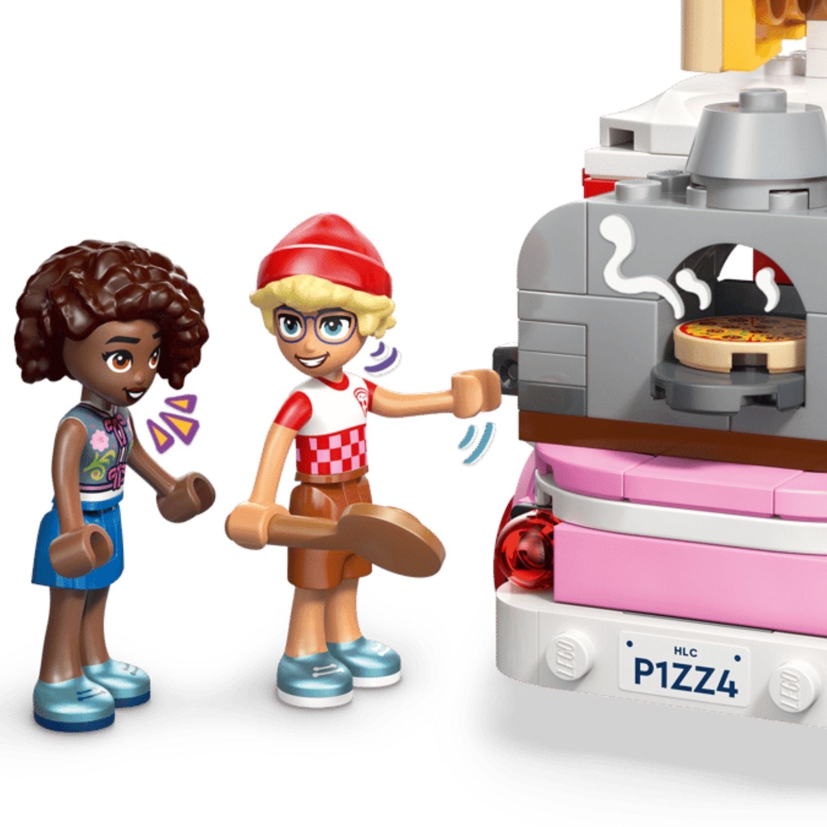 LEGO Friends 42694 Pizza Truck Building Toy Set, 190 Pieces for Girls and Boys Ages 6 Years and Above