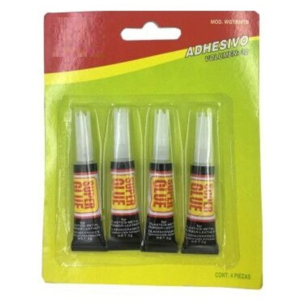 RSC 4-Piece, Super Glue, 3gm Set, D16-003