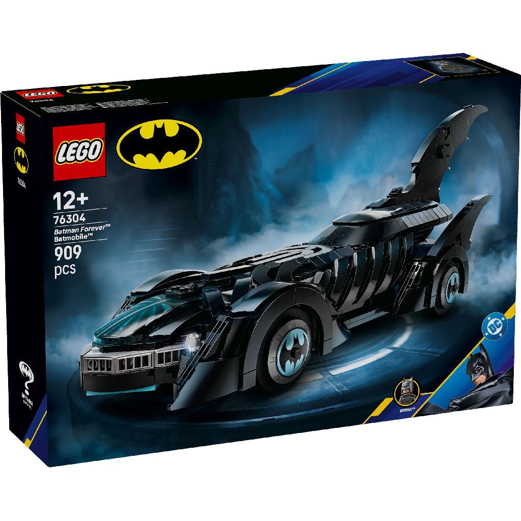 LEGO DC Batman Batman Forever Batmobile Building Set for Ages 12+, 909 Pieces