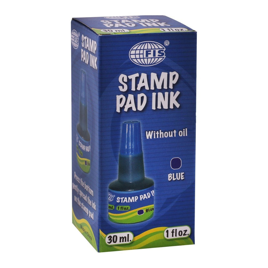 FIS Stamp Pad Ink, 30ml, FSIK030