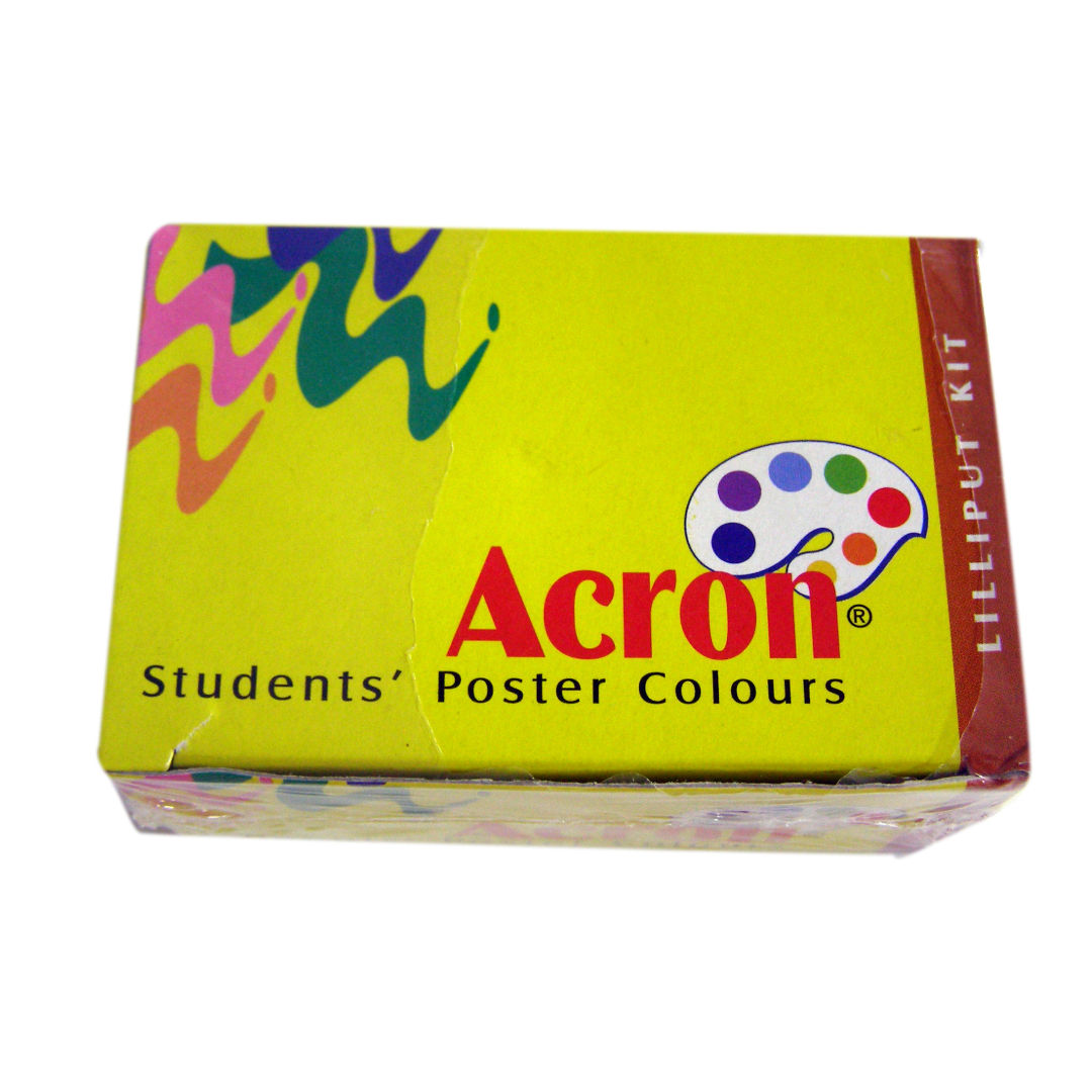 Pidilite Acron Students Poster Colors, Lilliput Kit, 60ml