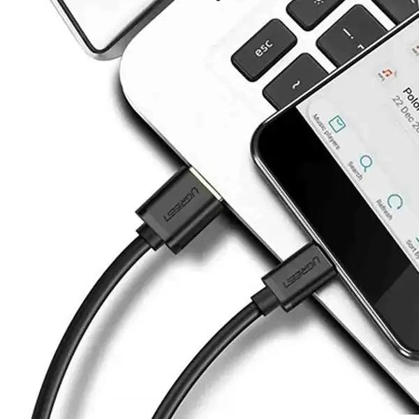 UGREEN US287 USB-A to USB-C 3A QC3.0 Fast Charging Cable, 2 Meter