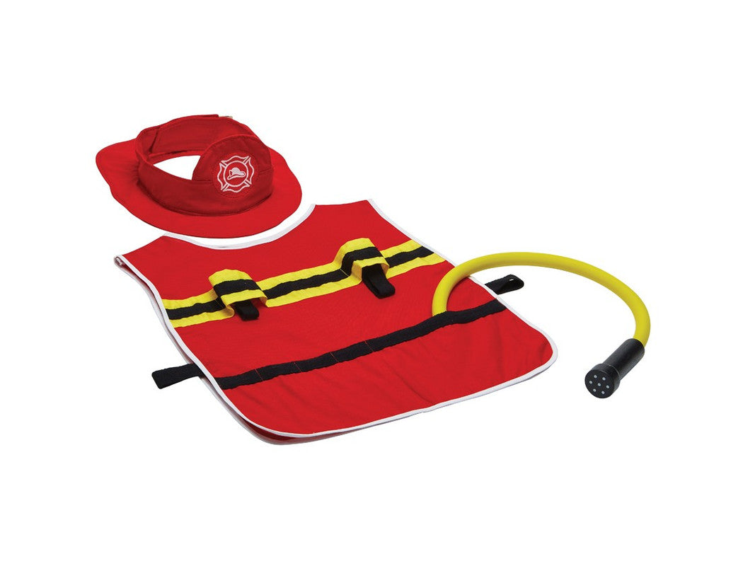 PlanToys Fire Fighter Play Set — Wooden Pretend Play Set