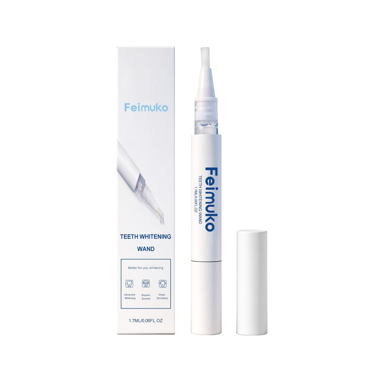 Teeth Whitening Pen Stain Removal Gel 1.7ml