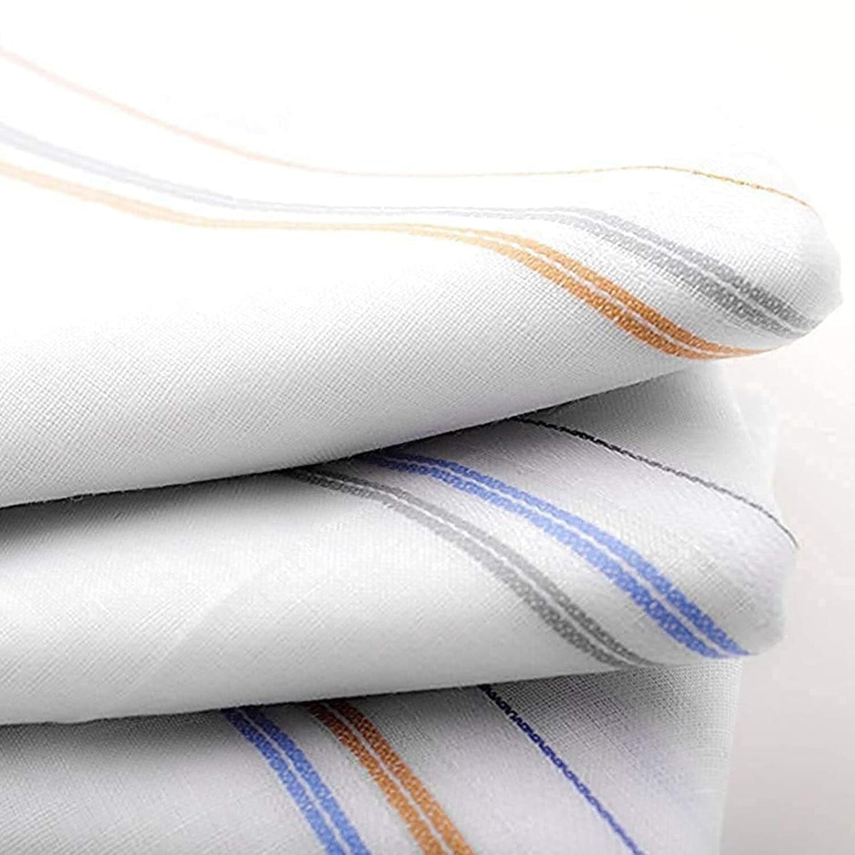 Set of 48 Cotton Hankies for Men Handkerchief Collection