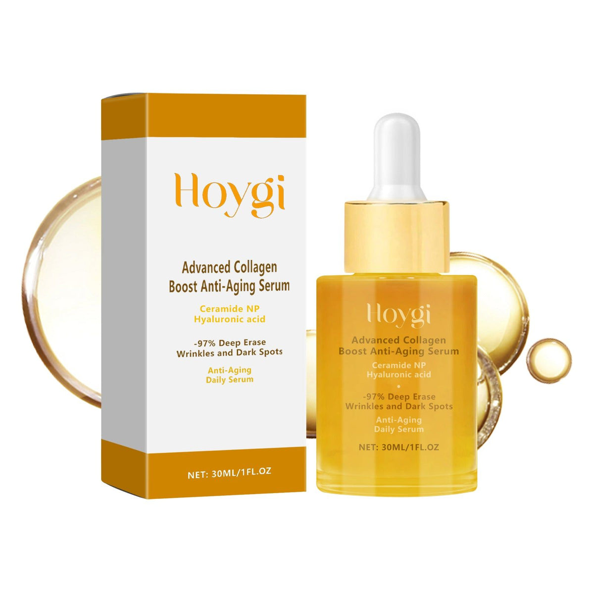 Collagen Serum for Firming Skin, Anti-Wrinkle, Hydrating, Smoothing Fine Lines ,30ml