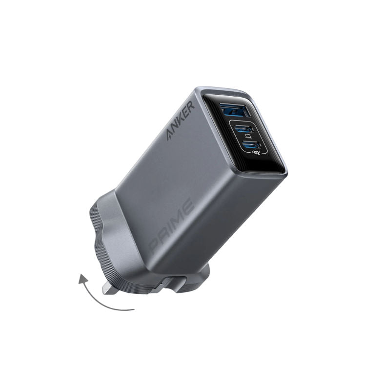 Anker Prime Charger, 100W, 3-Port GaN USB Charger