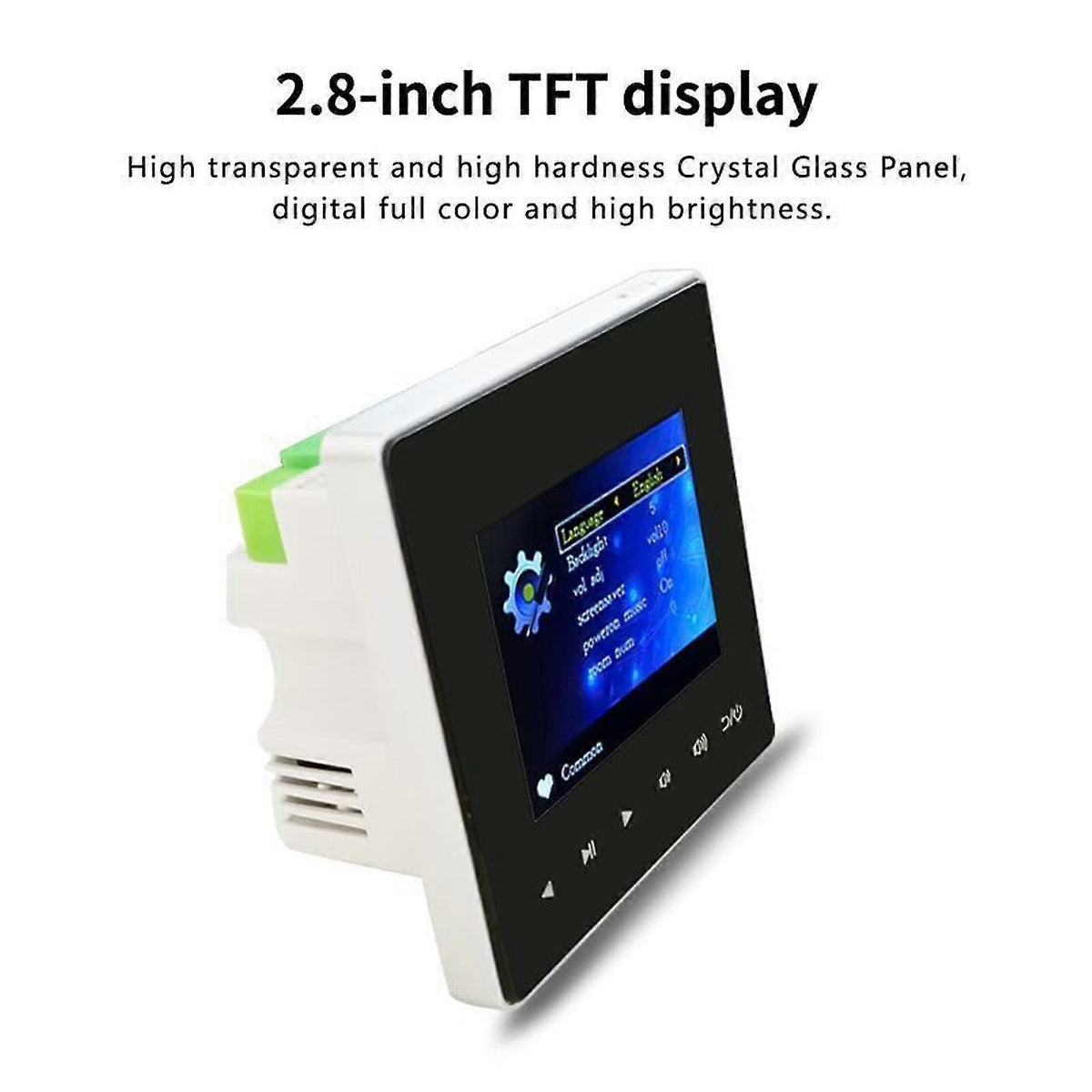 Digital Wall Amplifier Stereo Ceiling Speaker Music Host Bluetooth Touch Key Jy zxin