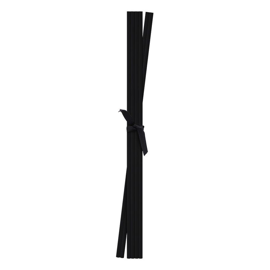 Reed & Fiber Diffuser Set 14Pcs Reunrom Black Color