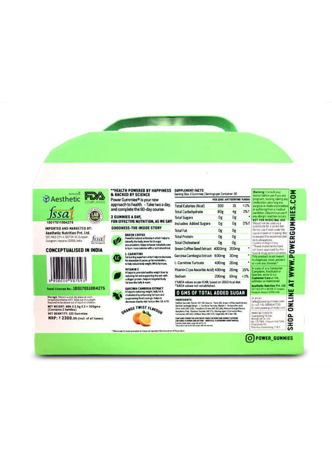 Power Gummies The Beach Body Gummies 120