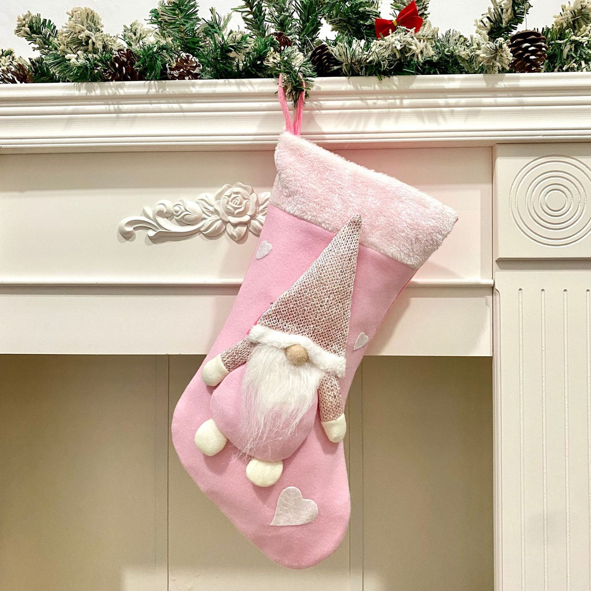Faceless Doll Christmas Stockings Holiday Decorations Door Window Christmas Tree Pendant