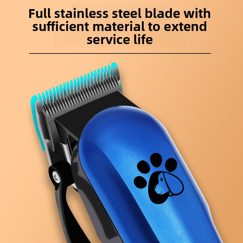High-Power Pet Grooming Clipper Kit