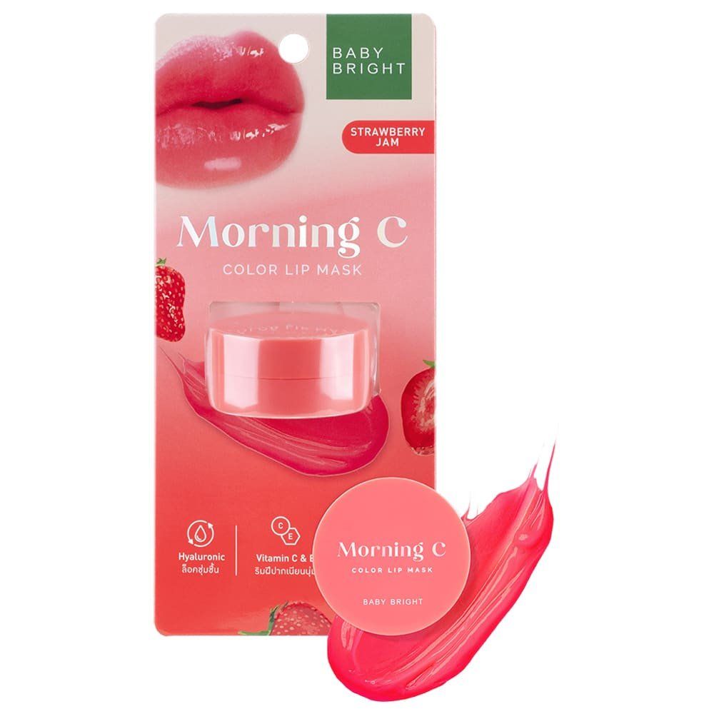 Morning C Color Lip Mask 3.8g Baby Bright (M) Strawberry Jam