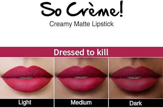 Nykaa So Creme! Creamy Matte Lipstick Dressed to Kill
