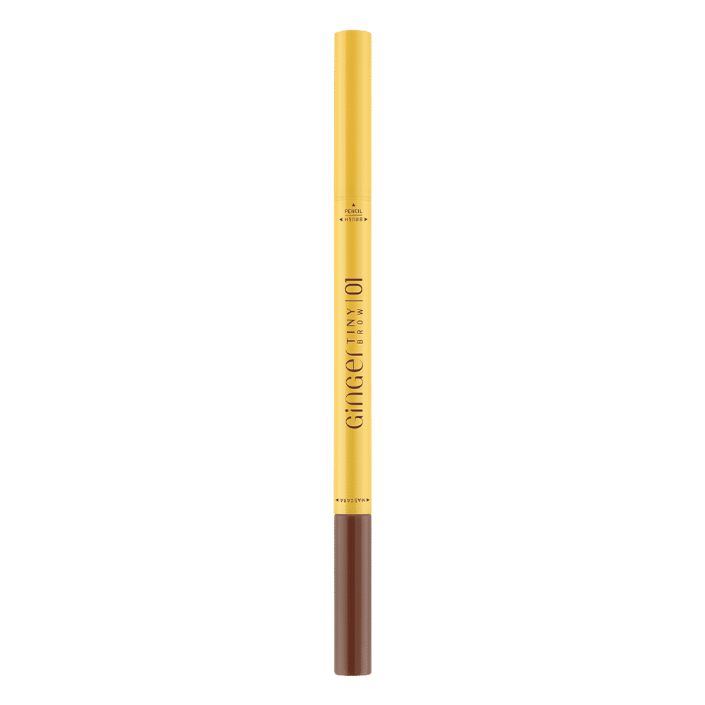 Ginger Tiny Brow 0.06g+1g Baby Bright (M) 01 Maple Brown