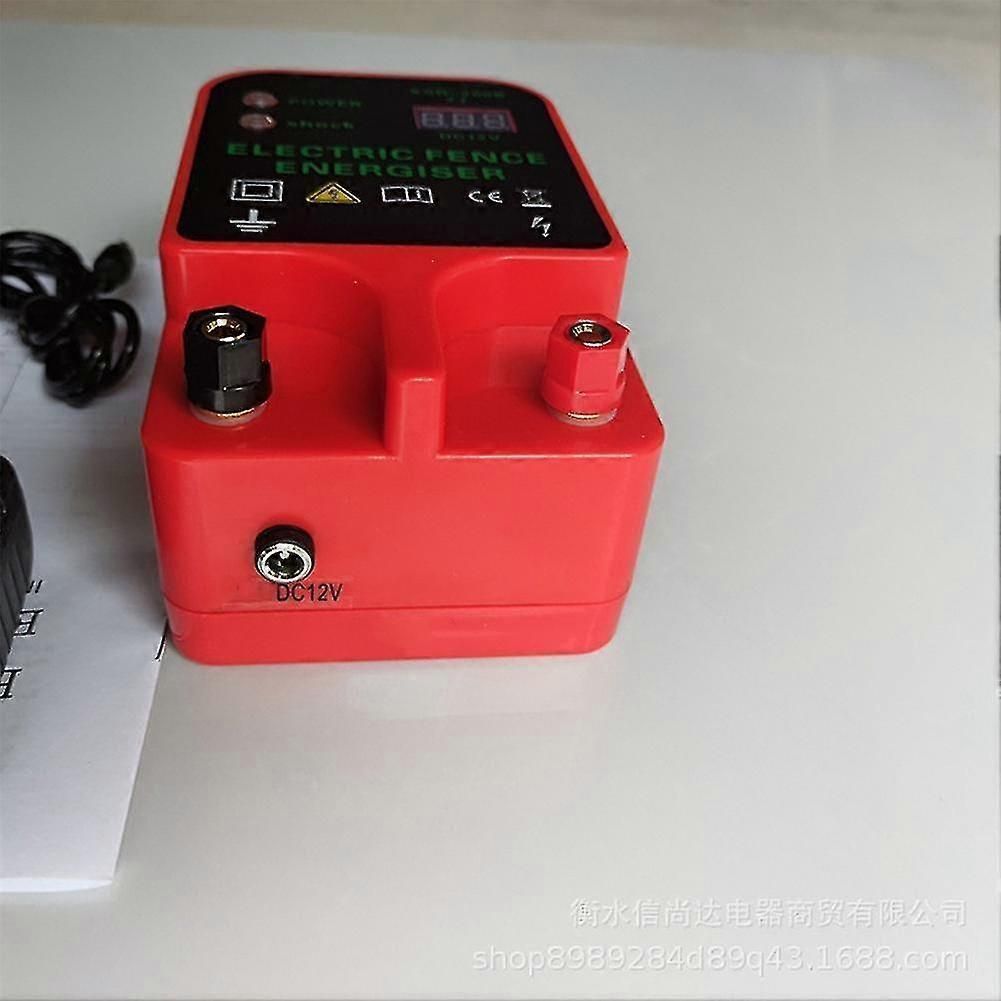 Electric Fence Controller High Voltage Pulse Livestock Security System