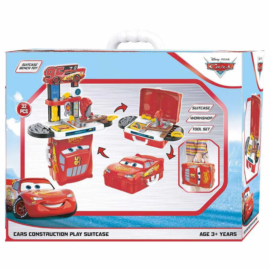CARS CONSTRUCTION PLAY SUITCASE