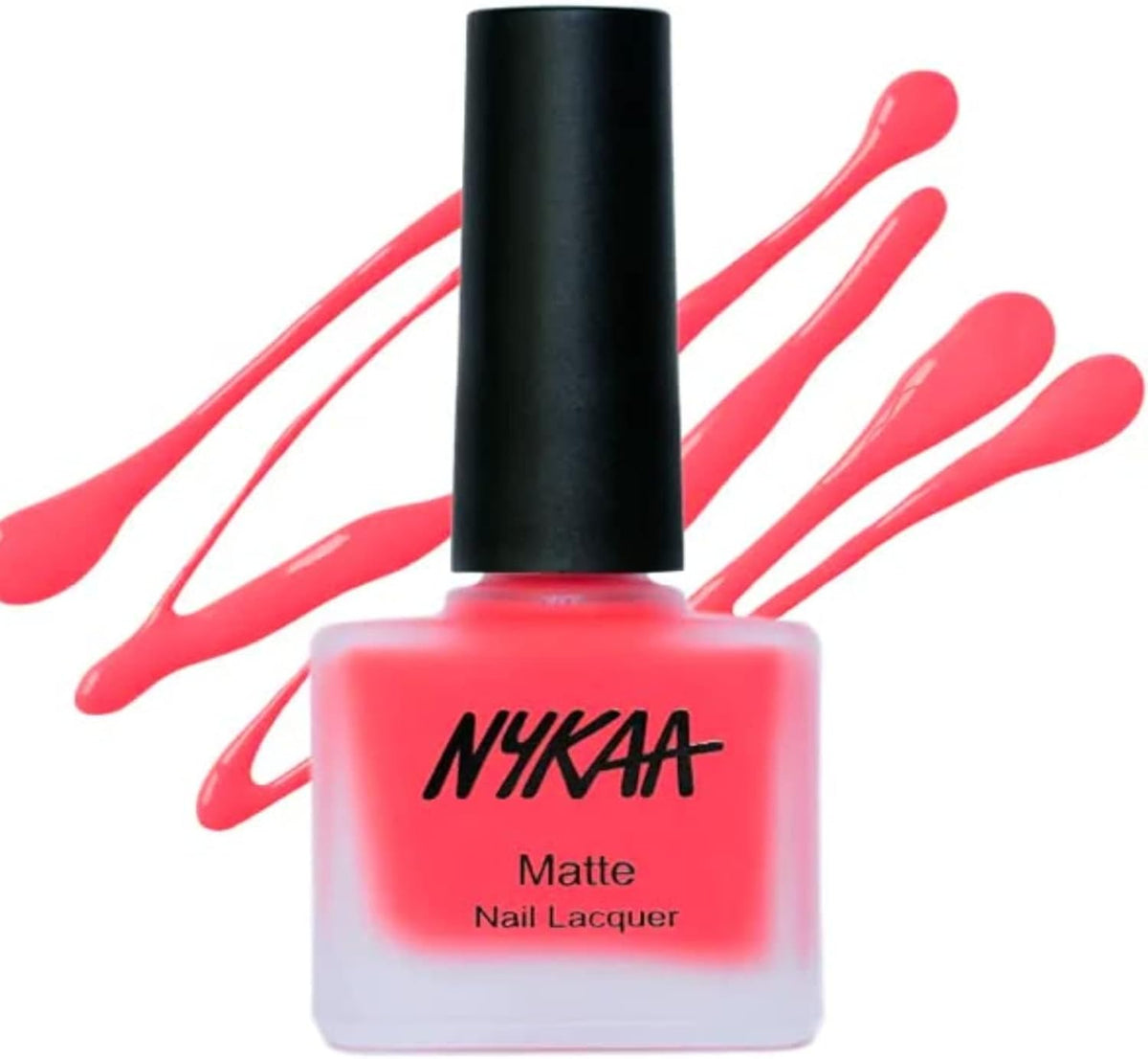 Nykaa Neon Matte Nail Enamel Lemonade Fizz 76 9ml